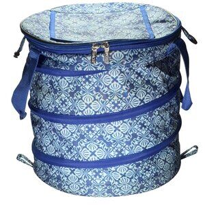 SACHI Insulated Collapsible Thermal Bag With Zipper & Handles